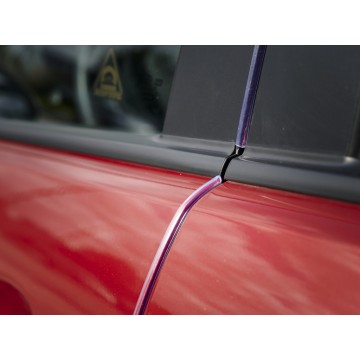 Profilový kryt, nárazník okraja dverí auta, 5m priehľadný