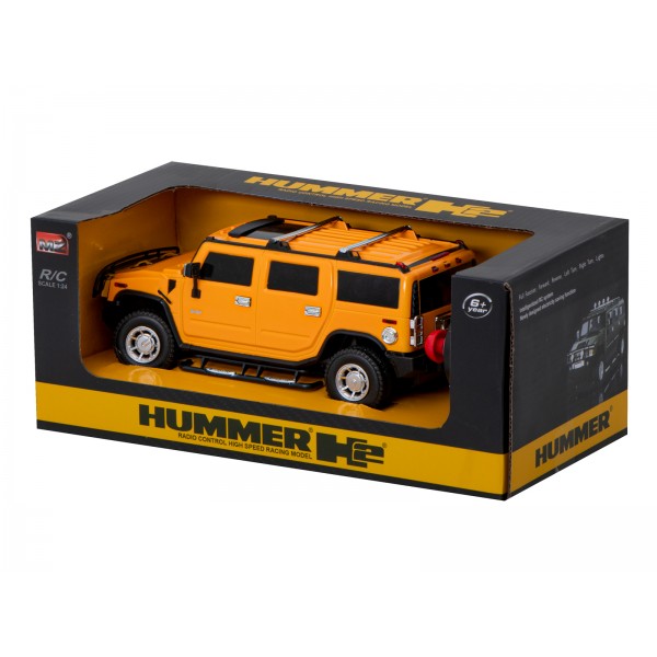 Auto RC Hummer H2 - licencia 1:24 žltá