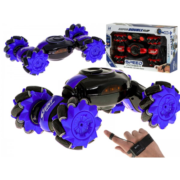 RC Speed Pioneer Stunt Car 360 modré RC Speed Pioneer Stunt Car 360 modré