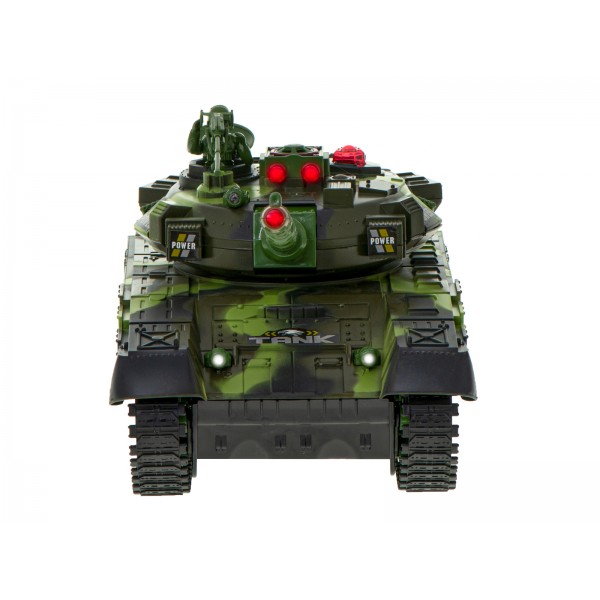 RC Big War Tank 9995 veľký 2,4 GHz zelený