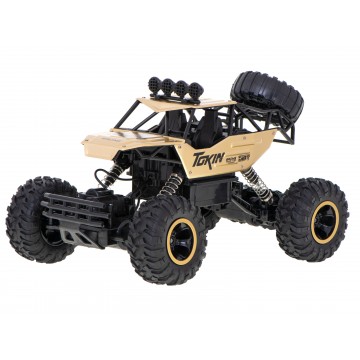RC Rock Crawler 1:12 4WD METAL zlatý