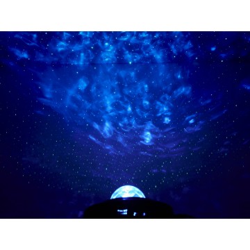 Hviezdny projektor LED otočná nočná lampa