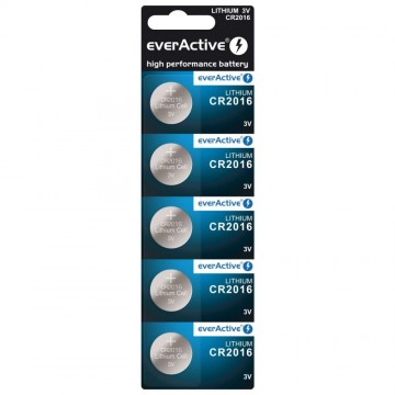 EverActive lítiová batéria CR2016 blister 5 ks