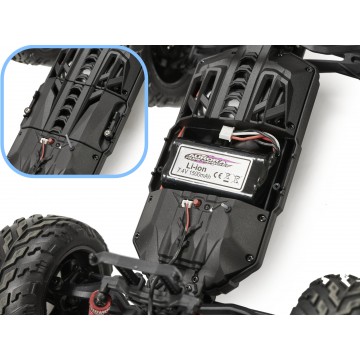 RC auto MONSTER TRUCK 1:12 2,4 GHz X9115 ČERVENÁ UPGRADOVANÁ VERZIA