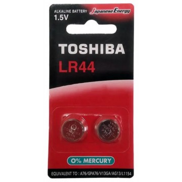Batéria Toshiba AG13 LR44 A76 blister 2 ks