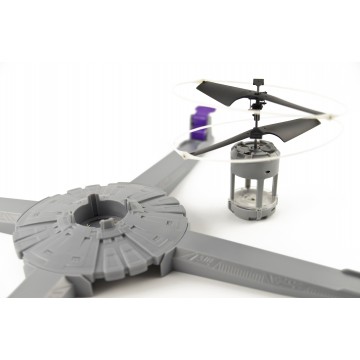 Arkádová hra Ufodron odpaľovač dronov mimozemšťanov LUCRUM GAMES